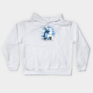 Festive Penguin Kids Hoodie